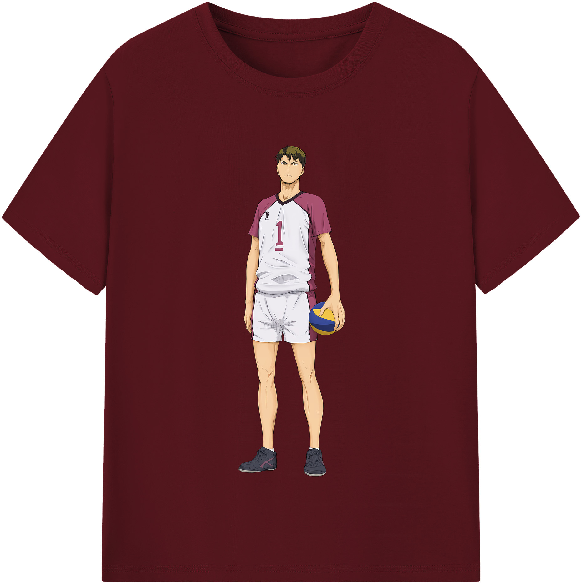 （画像用） ハイキュー!! Haikyu!! 綿100％半袖Tシャツ（フロントプリント）